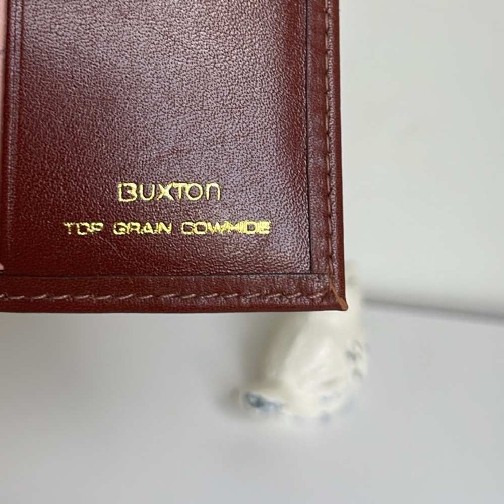 BUXTON Genuine Leather Wallet New In Box - Picture 7 of 11